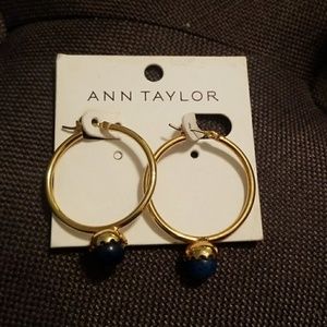 NWT Ann Taylor Hoop Earrings